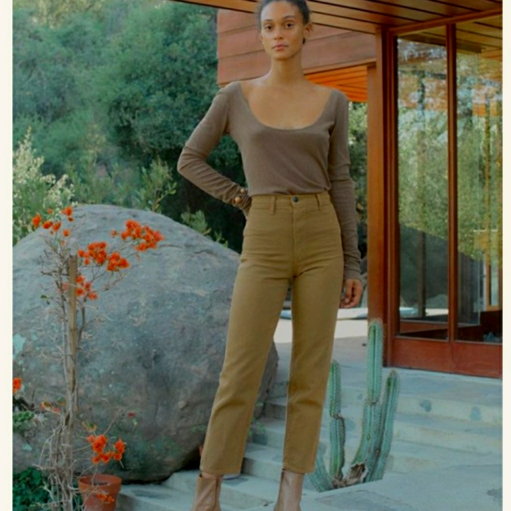 OZMA kate jean in ochre